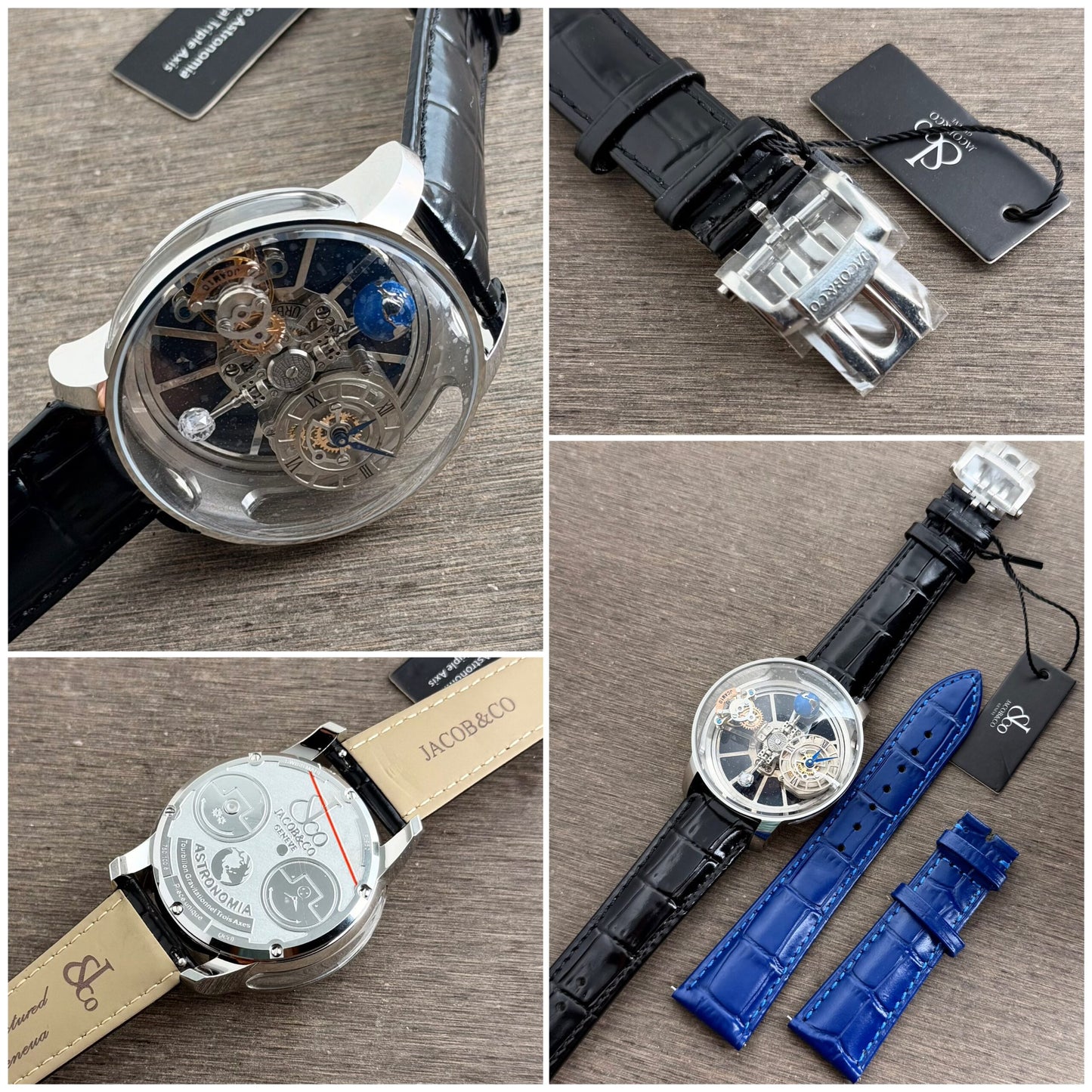 Jacob &amp; Co. Earth Edition Skeleton Tourbillon Quartz