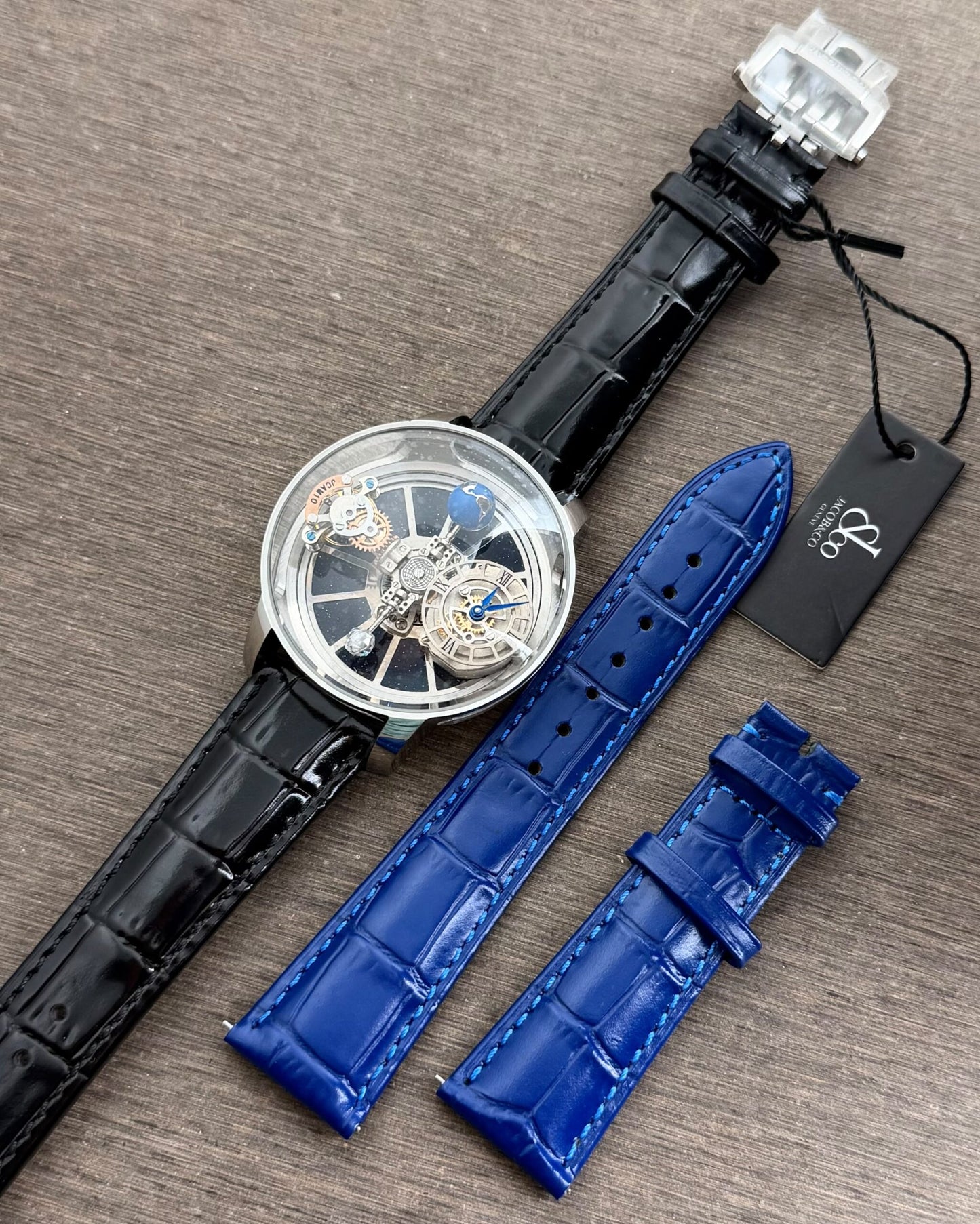 Jacob &amp; Co. Earth Edition Skeleton Tourbillon Quartz