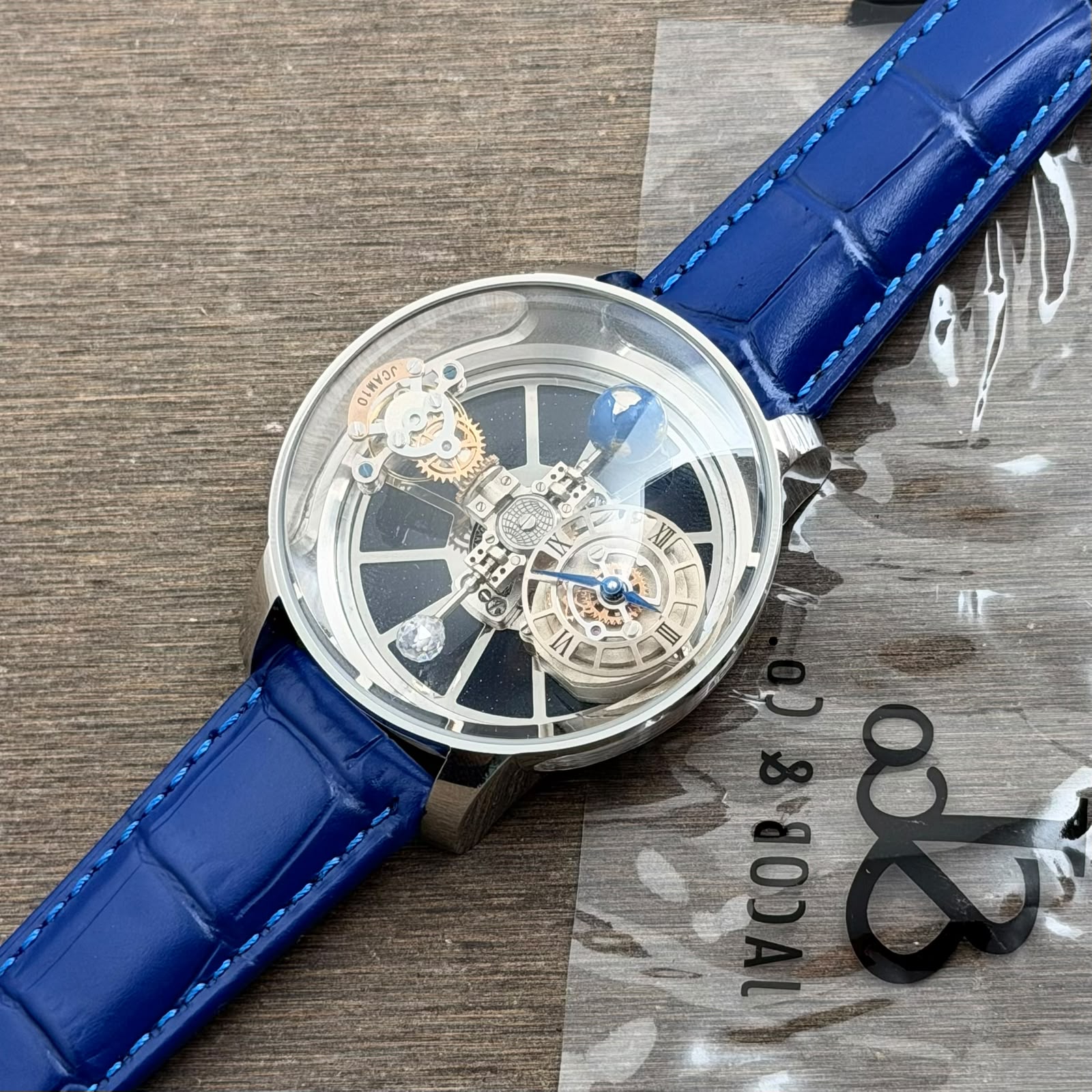 Jacob &amp; Co. Earth Edition Skeleton Tourbillon Quartz
