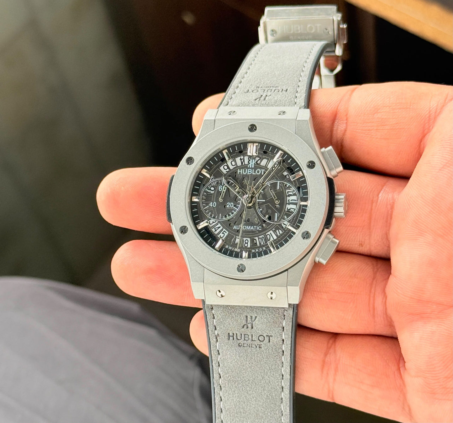 Hublot Big Bang Grey Chronograph Quartz