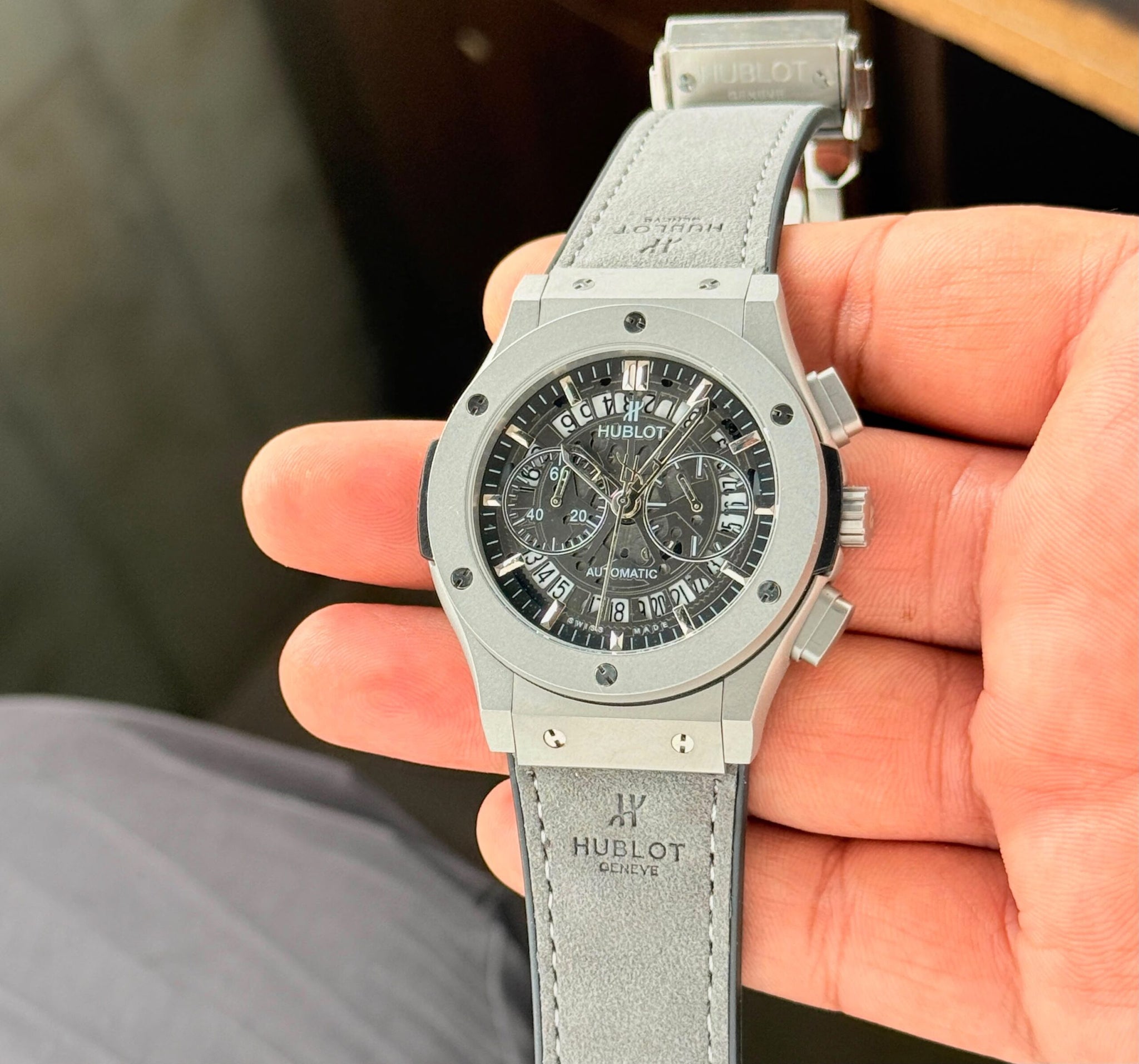 Hublot Big Bang Grey Chronograph Quartz