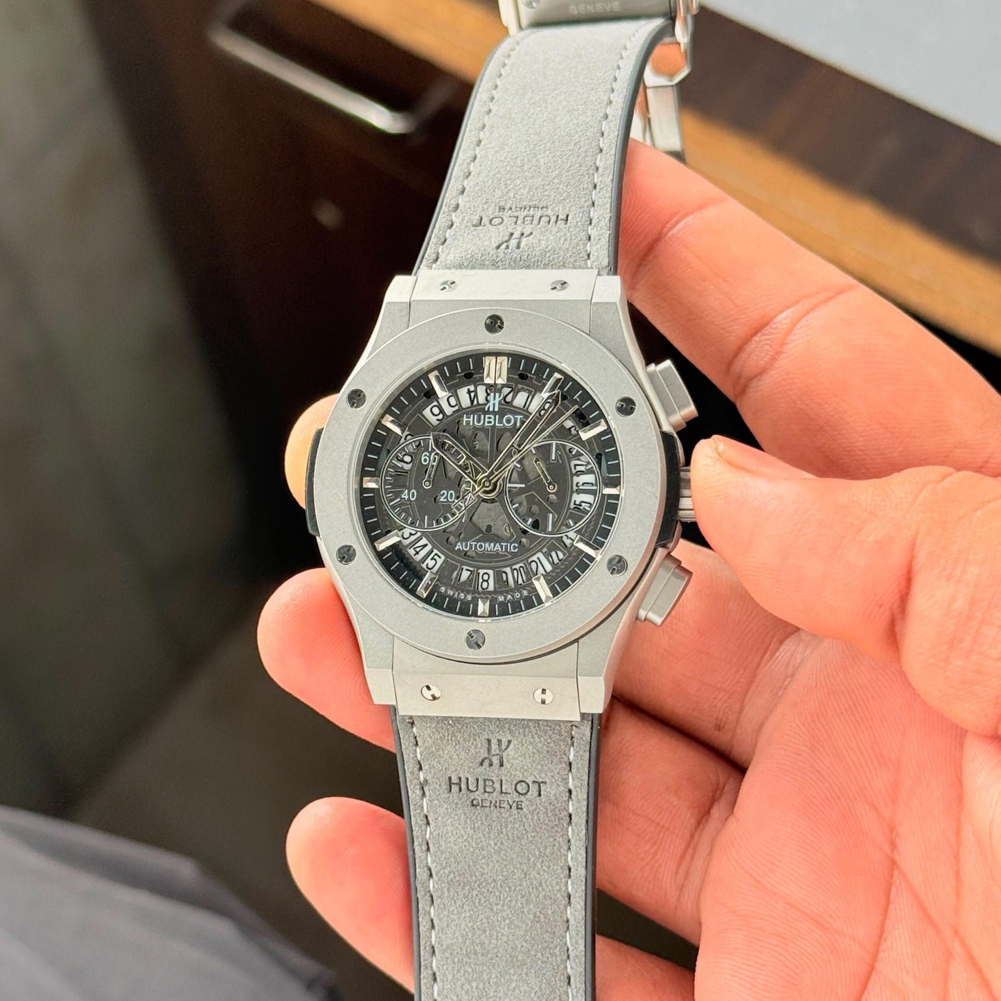 Hublot Big Bang Grey Chronograph Quartz