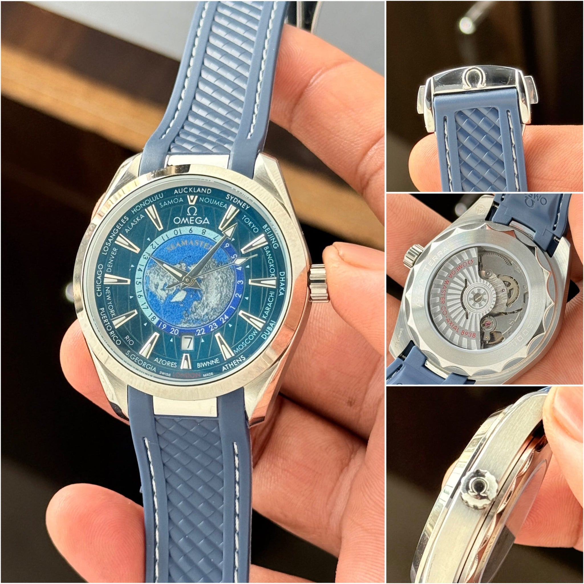 Omega Seamaster Aqua Terra Worldmap Automatic