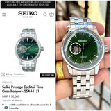 Seiko Presage Cocktail Time Grasshopper Automatic