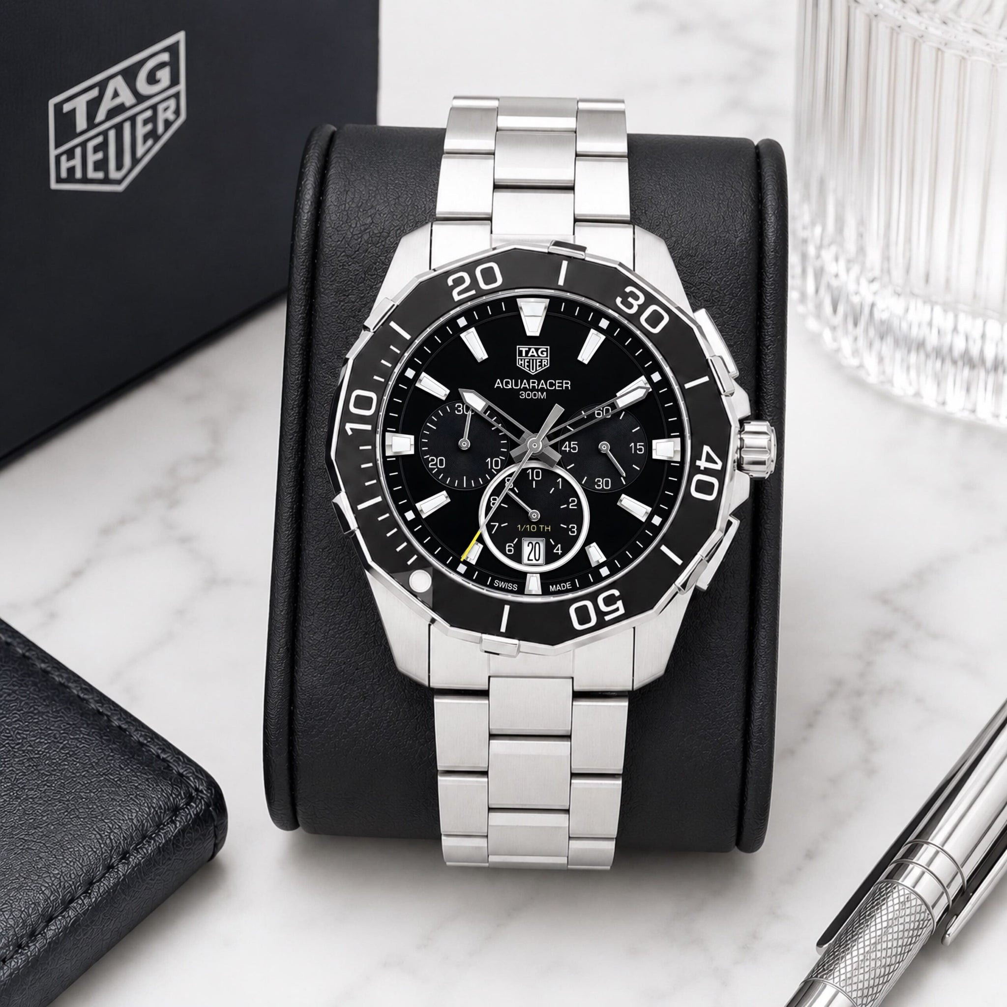 Tag Heuer Aquaracer Chronograph Black Quartz