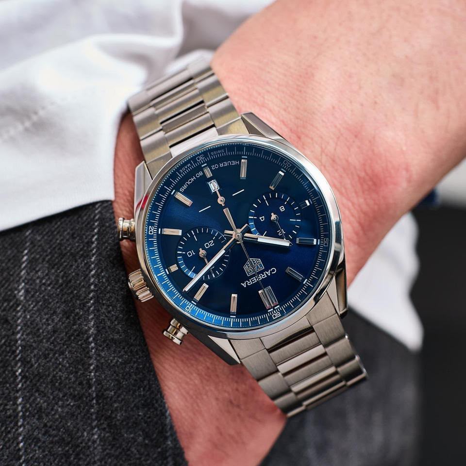 Tag Heuer Carrera Blue Dial Chronograph