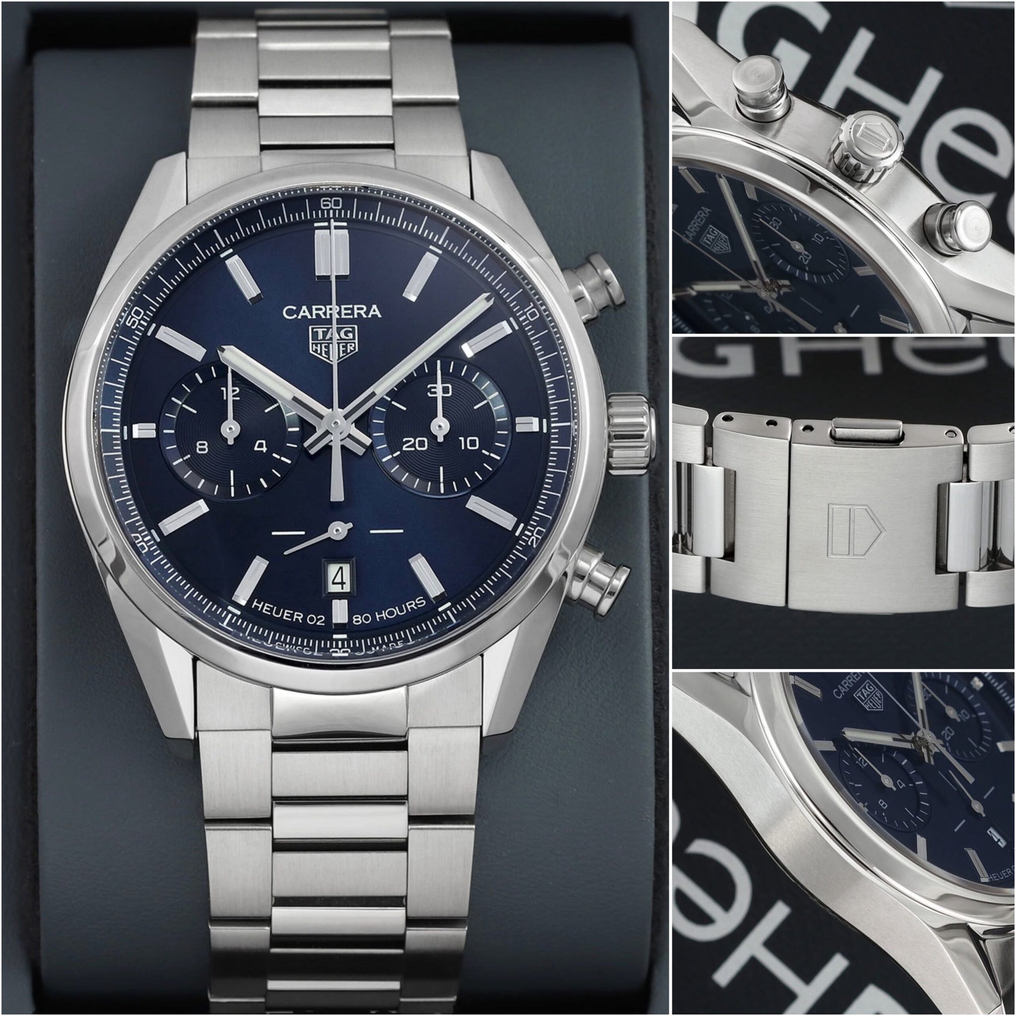 Tag Heuer Carrera Blue Dial Chronograph