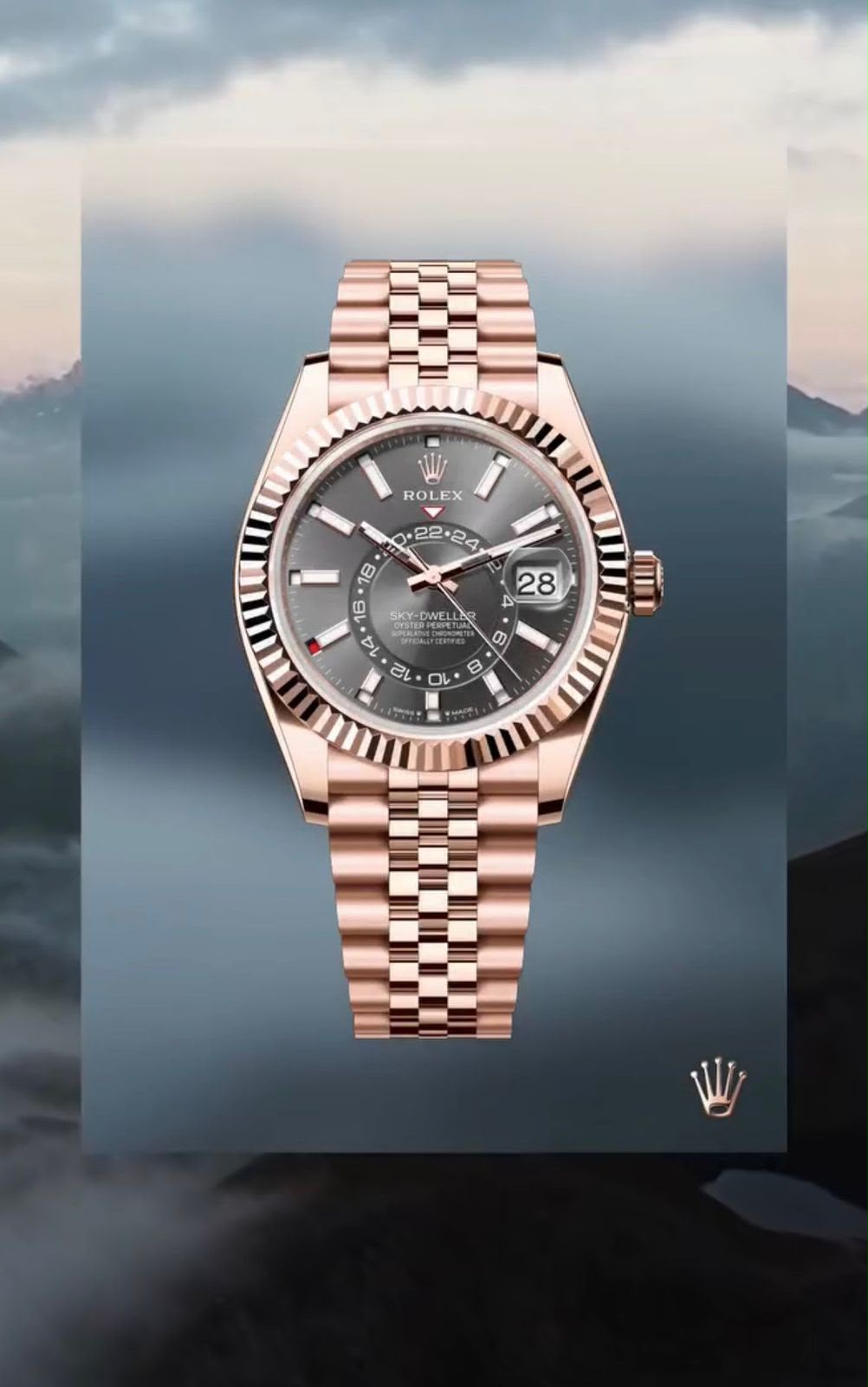 Rolex Sky-Dweller Rose Gold Automatic