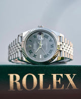 Rolex Oyster Perpetual Grey Dial Automatic