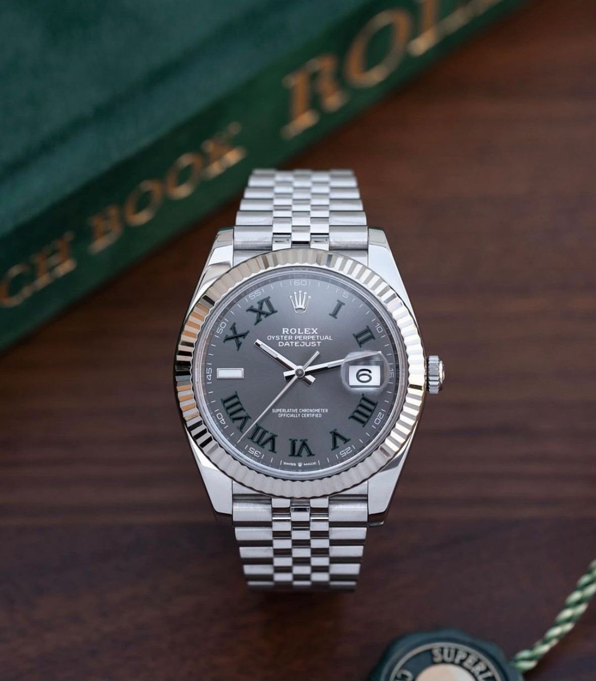 Rolex Oyster Perpetual Grey Dial Automatic