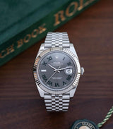 Rolex Oyster Perpetual Grey Dial Automatic