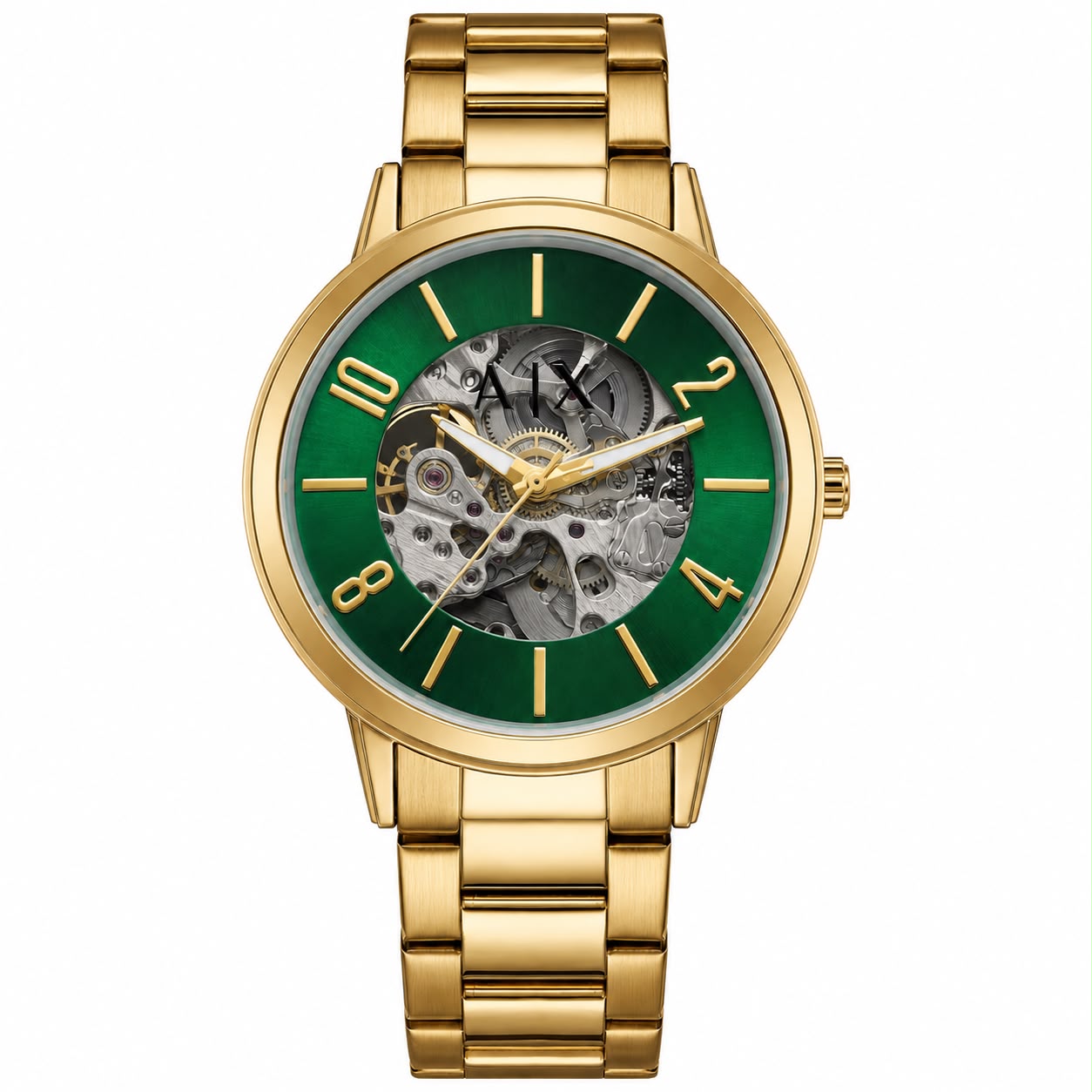 Armani Exchange Skeleton Dial Automatic