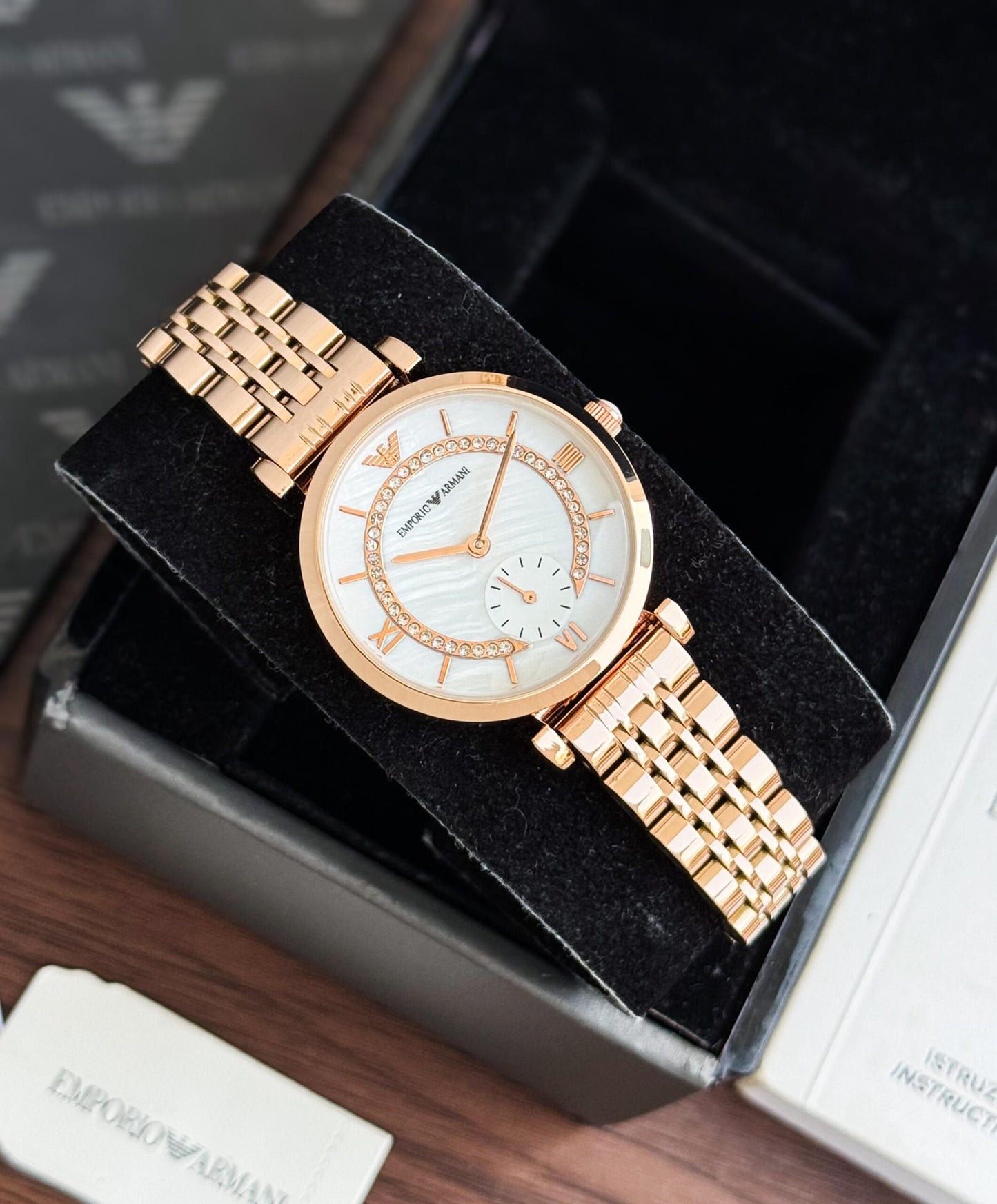 Emporio Armani Rose Gold Quartz