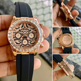 Rolex Tiger Rose Gold Rainbow chronograph