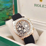 Rolex Tiger Rose Gold Rainbow chronograph