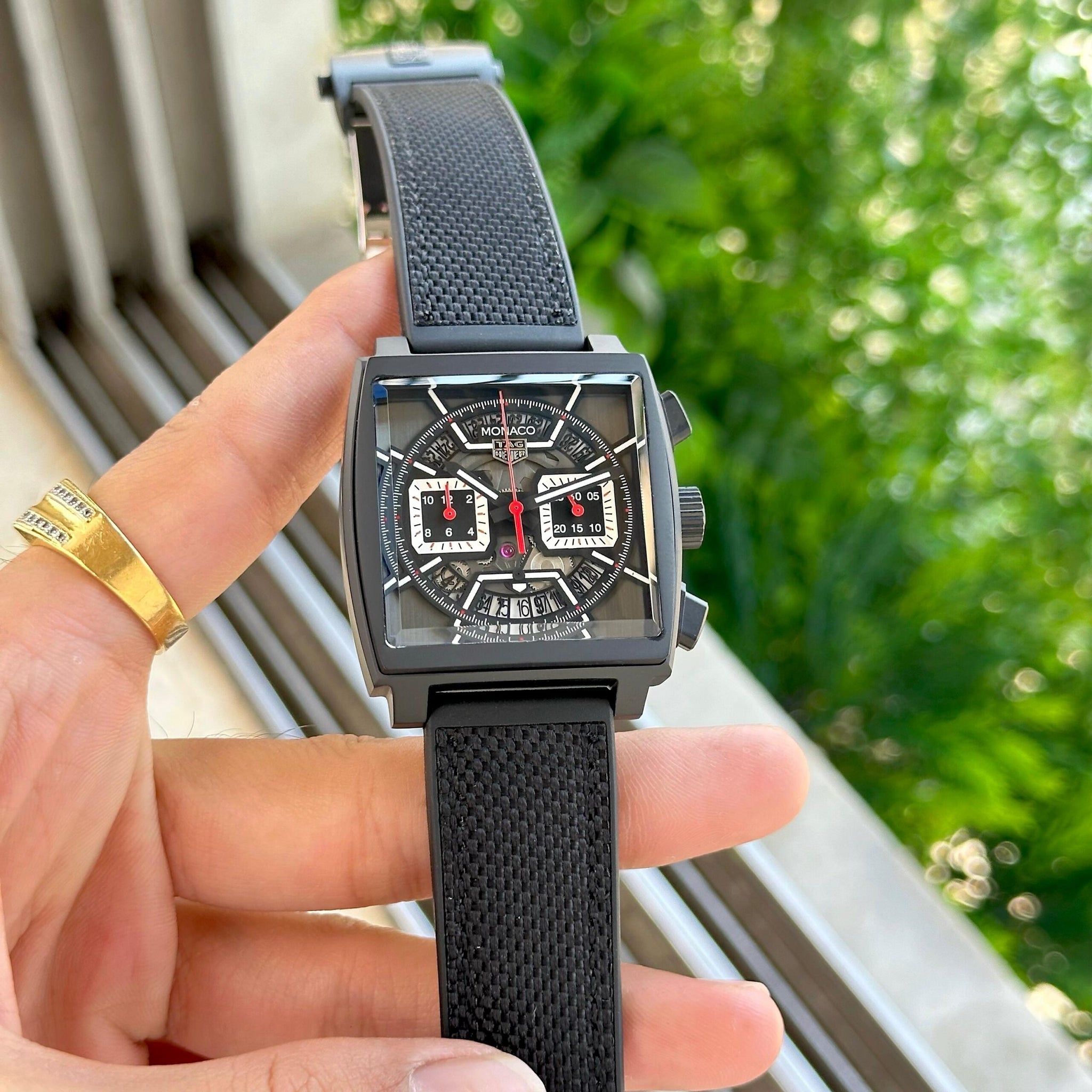 Tag Heuer Monaco Matt Black Chronograph