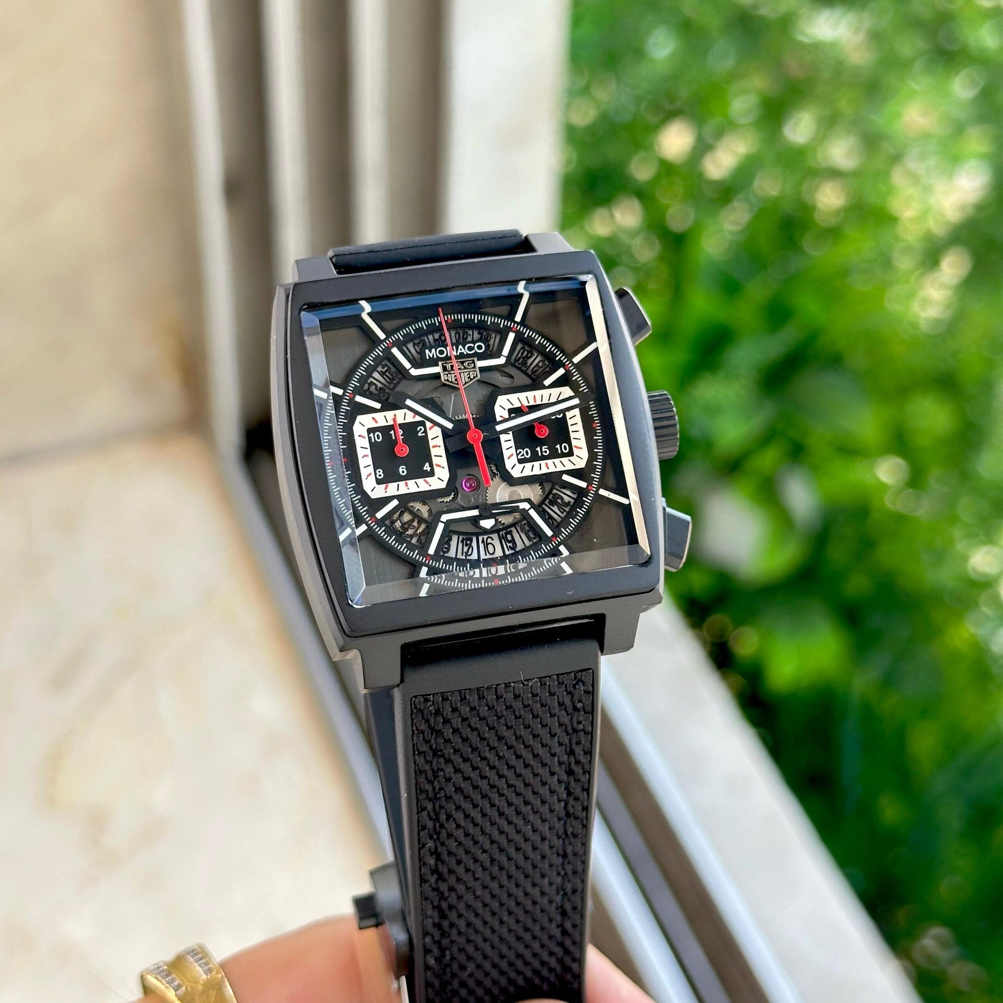 Tag Heuer Monaco Matt Black Chronograph