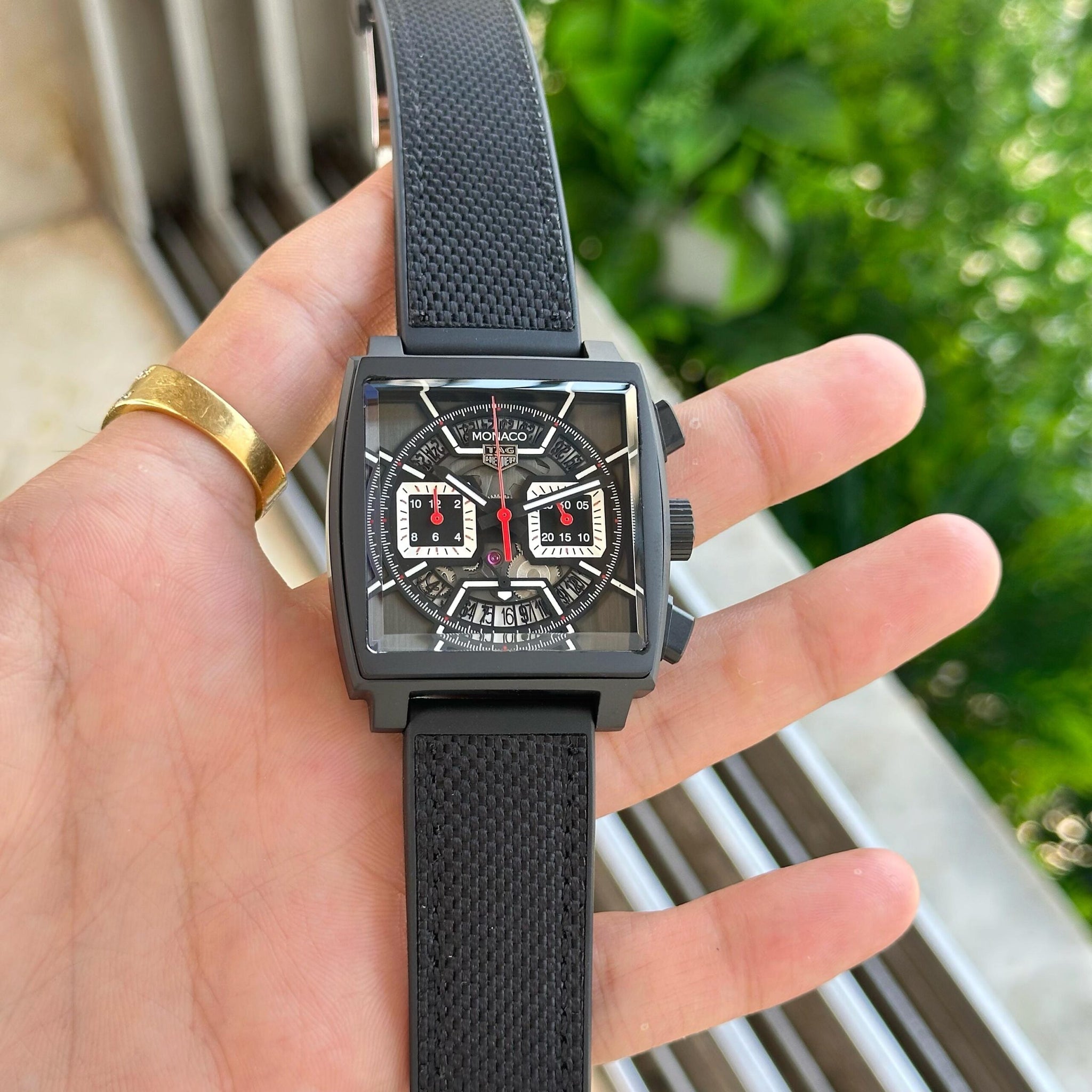 Tag Heuer Monaco Matt Black Chronograph