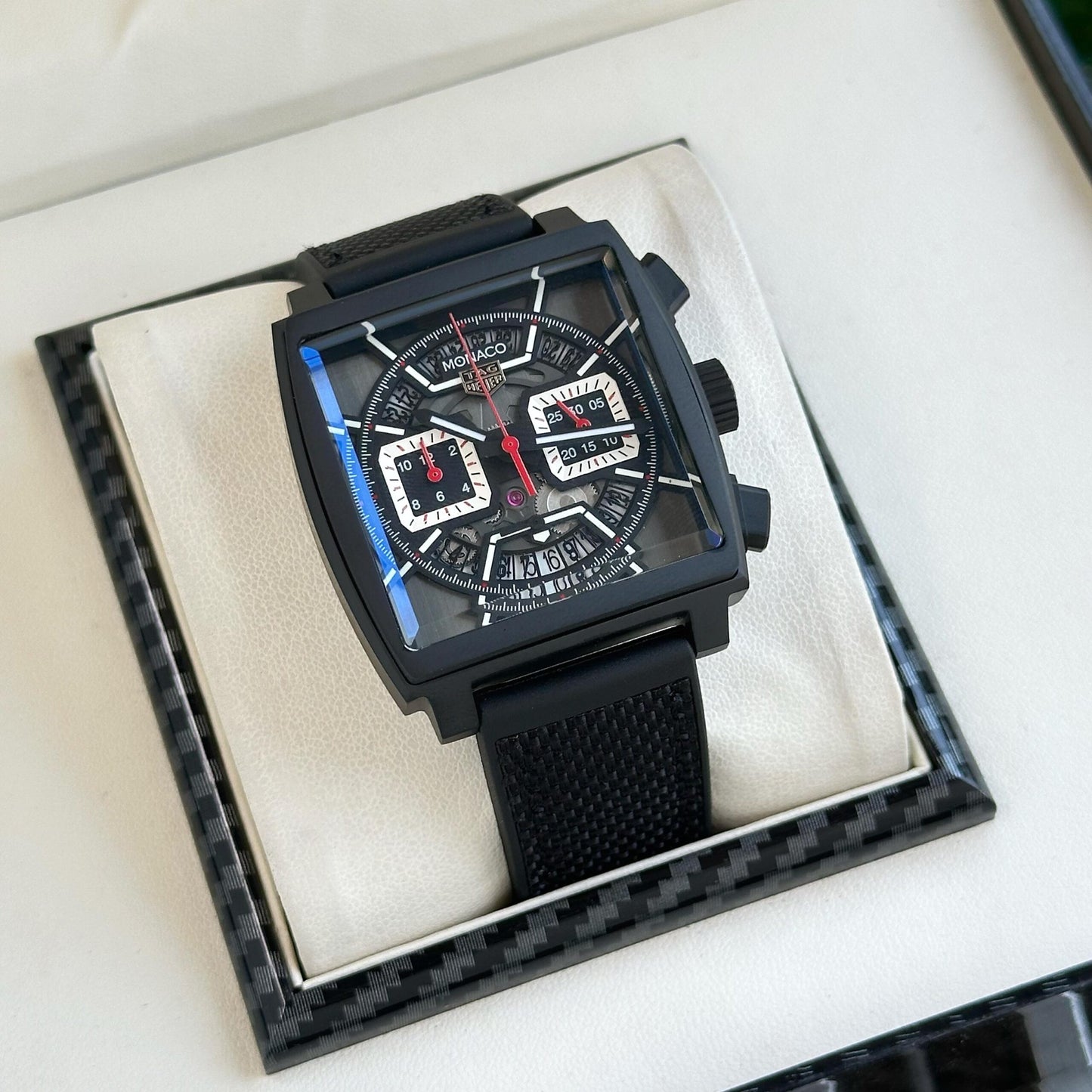 Tag Heuer Monaco Matt Black Chronograph