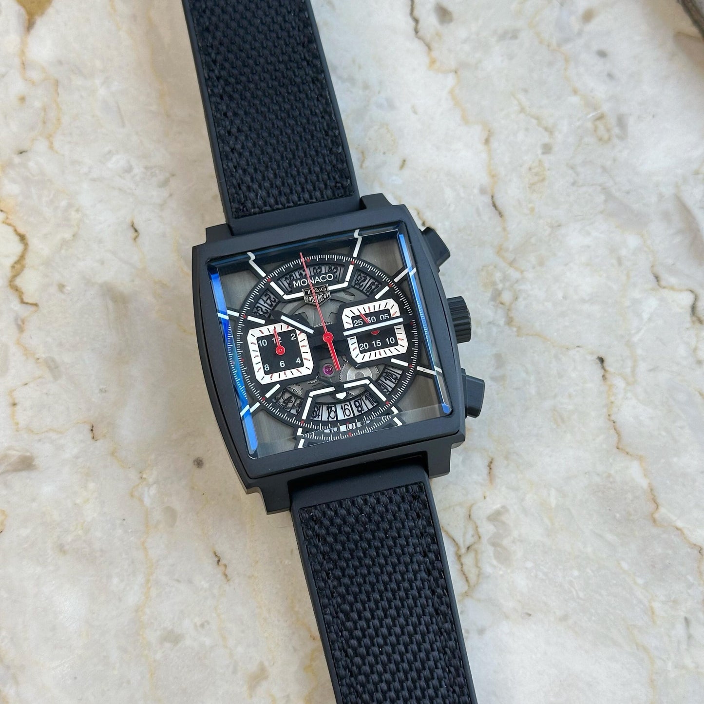 Tag Heuer Monaco Matt Black Chronograph