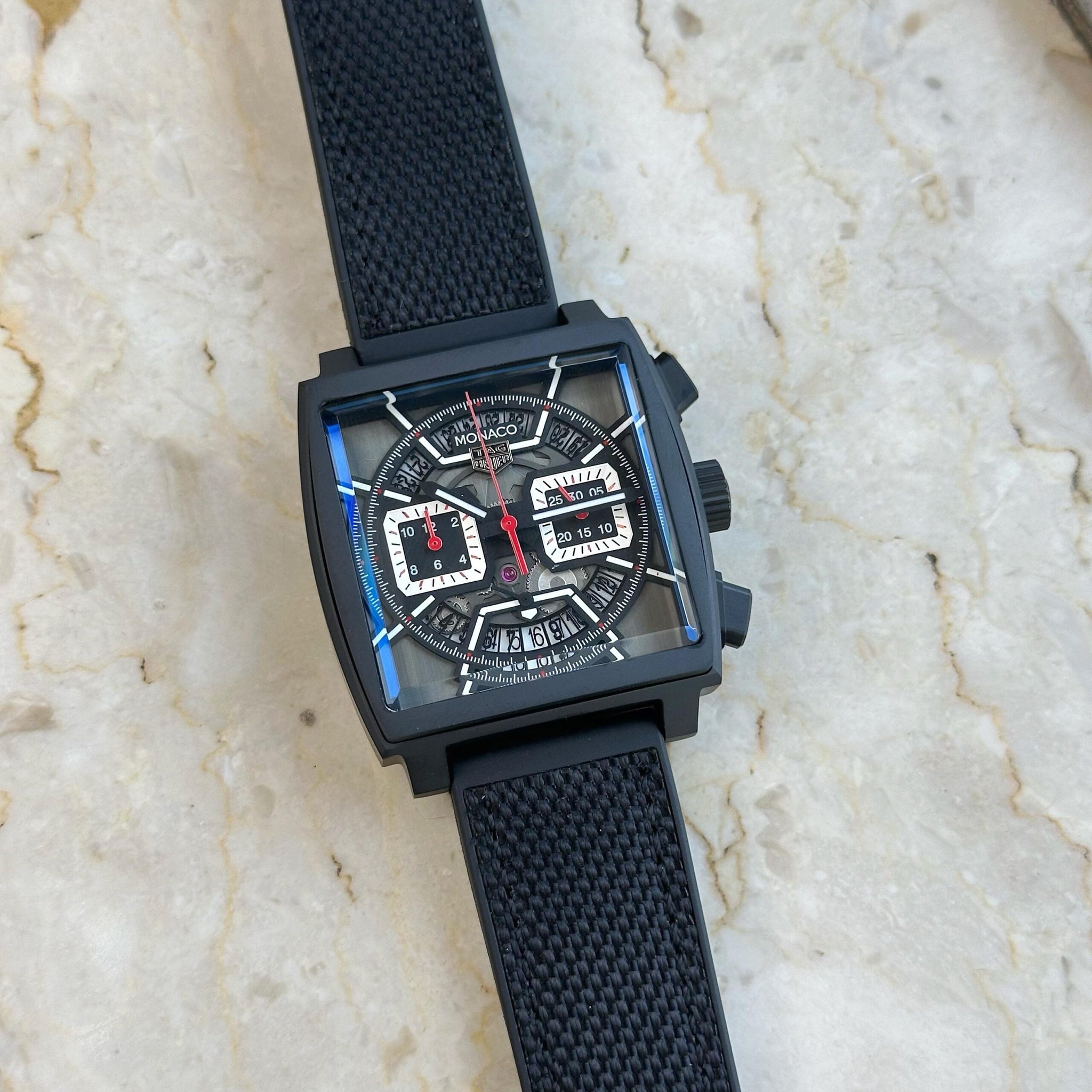Tag Heuer Monaco Matt Black Chronograph