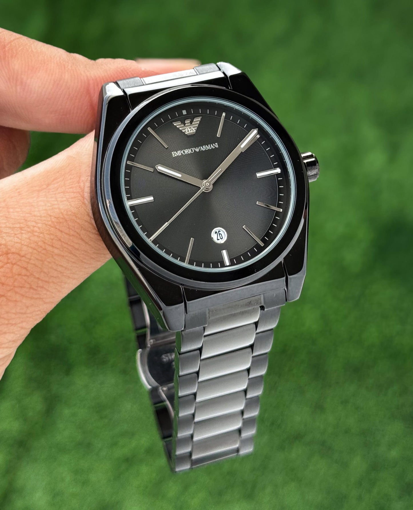 Emporio Armani Black Dial Quartz
