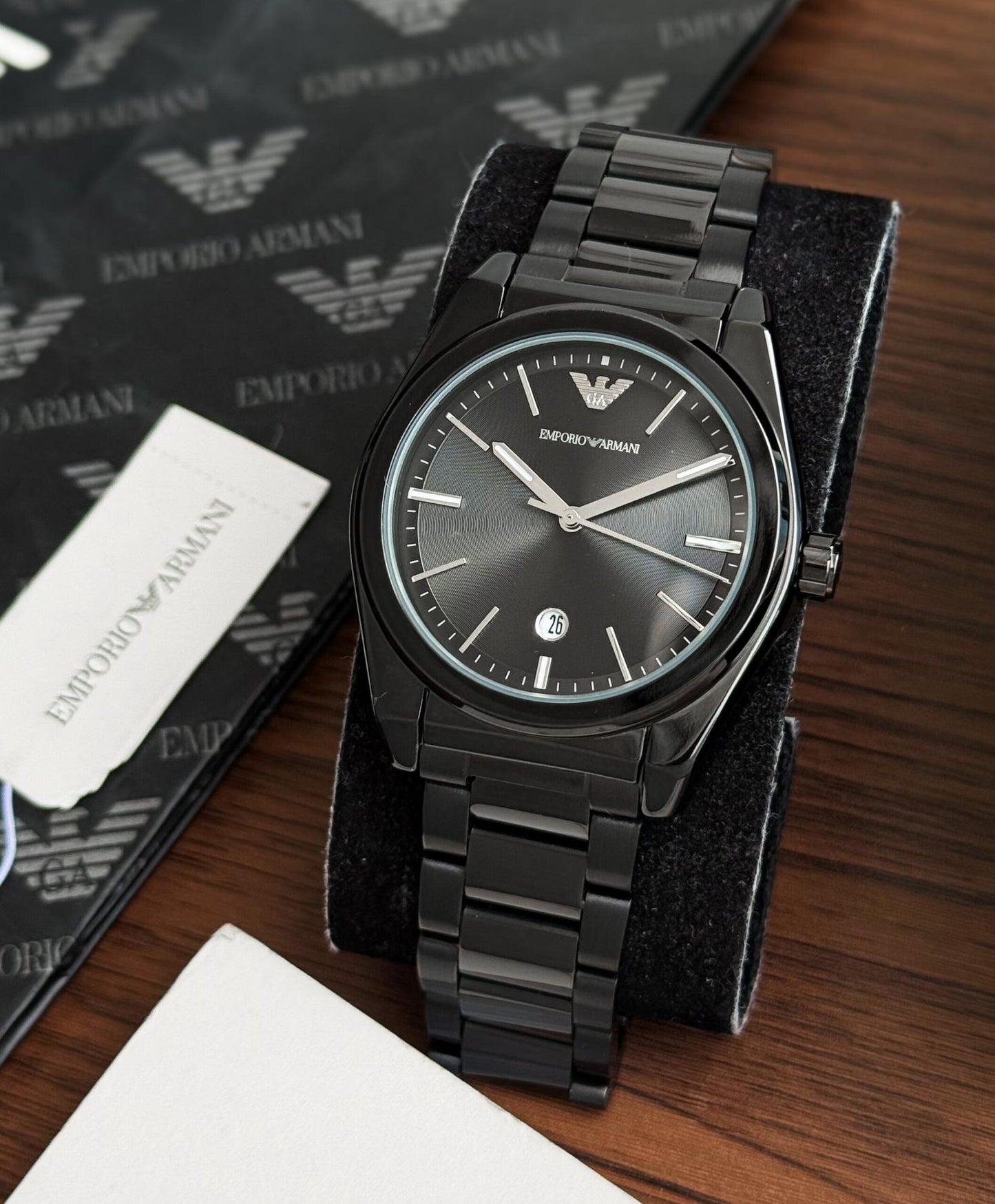 Emporio Armani Black Dial Quartz