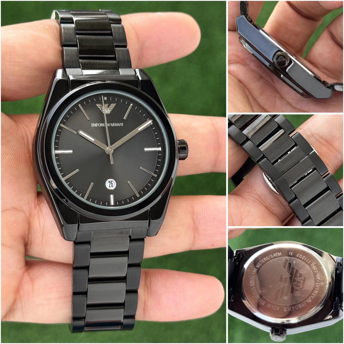 Emporio Armani Black Dial Quartz