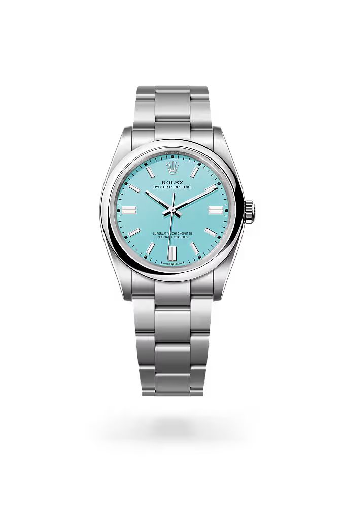 Rolex Oyster Perpetual Tiffany Dial Automatic