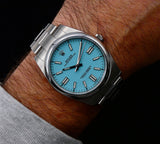 Rolex Oyster Perpetual Tiffany Dial Automatic