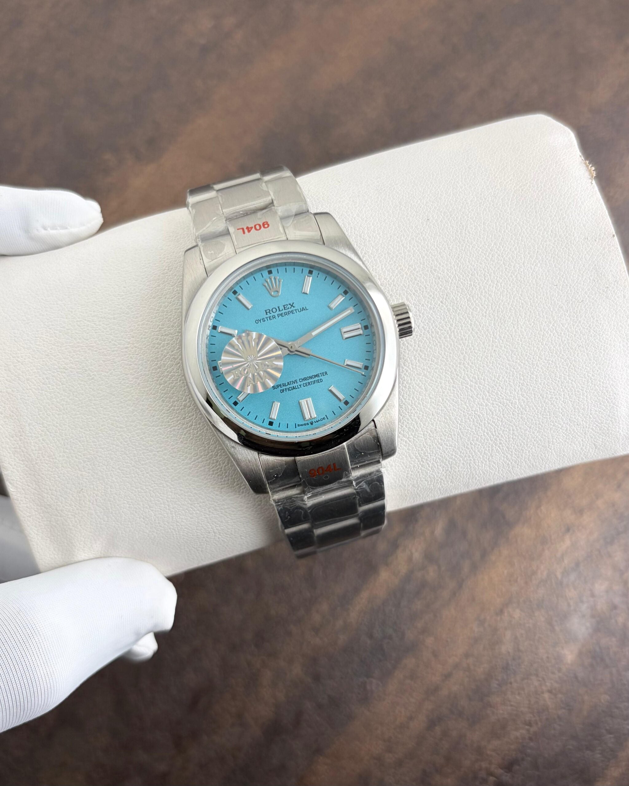 Rolex Oyster Perpetual Tiffany Dial Automatic
