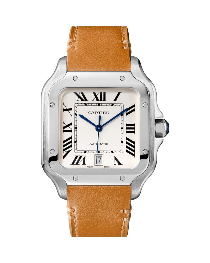 Cartier Santos White Dial Automatic