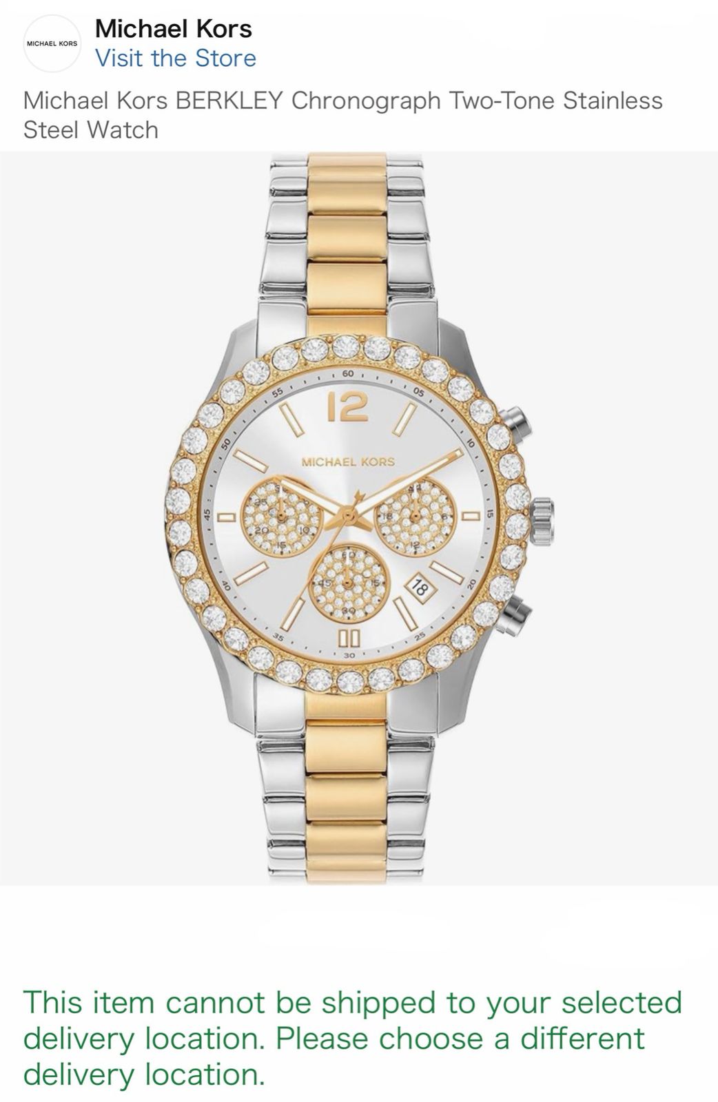 Michael Kors Berkley Chronograph