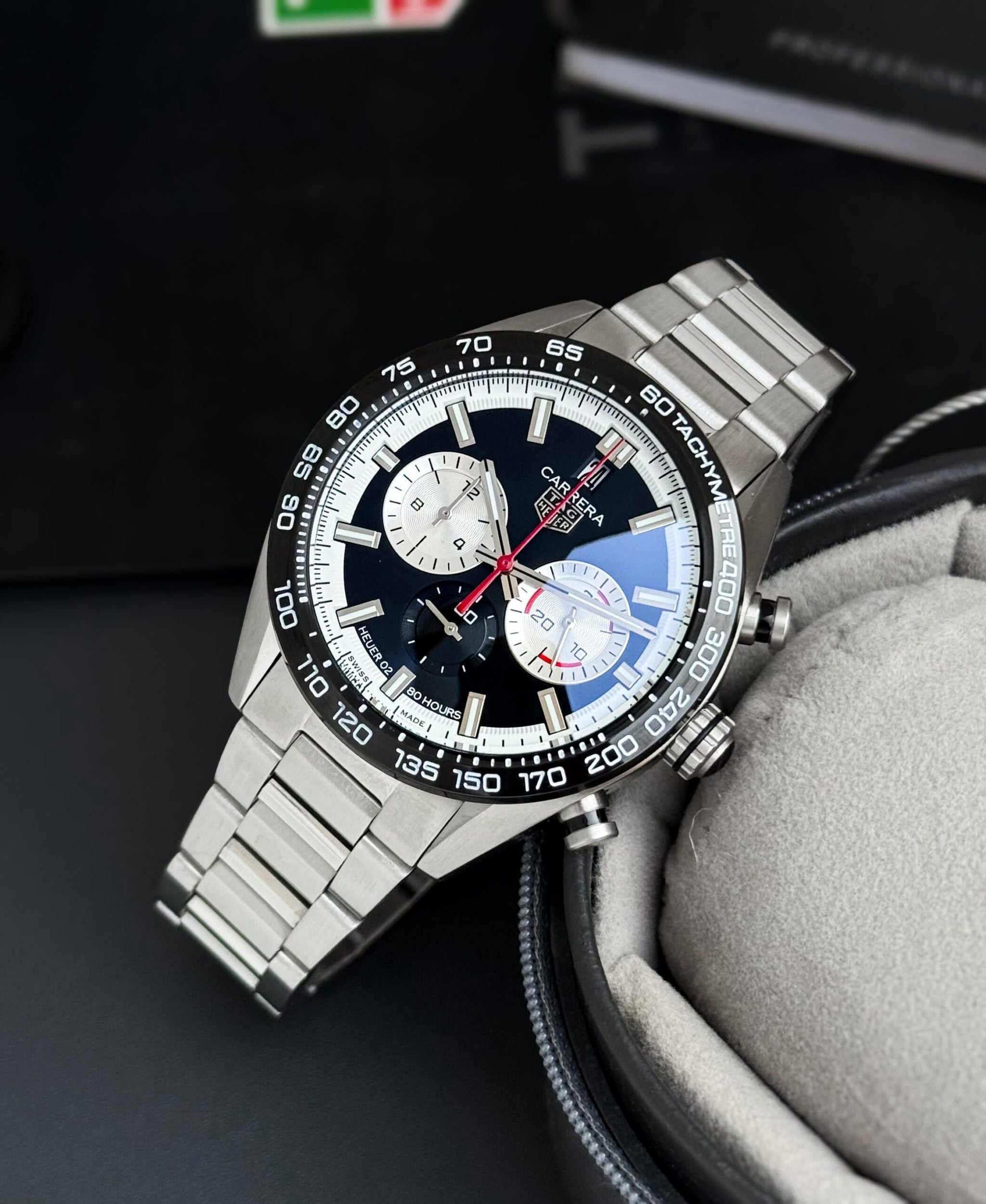 Tag Heuer Black Analog Dial Quartz