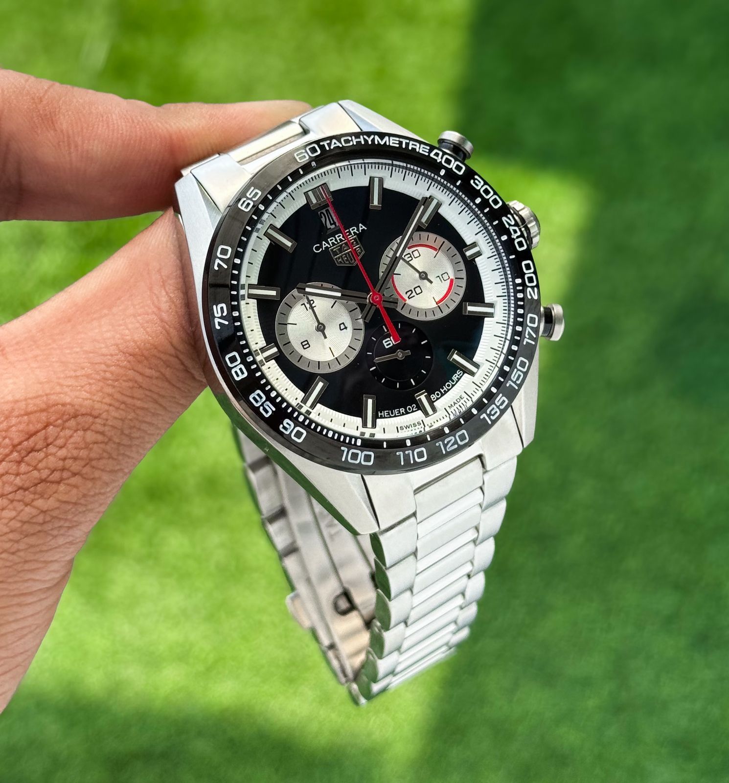 Tag Heuer Black Analog Dial Quartz