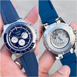 Longines Conquest White &amp; Blue Dial Automatic