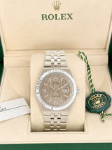 Rolex Grey Textured Dial Quartz