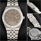 Rolex Grey Textured Dial Quartz
