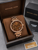 Michael Kors Sofie Chocolate Brown Dial