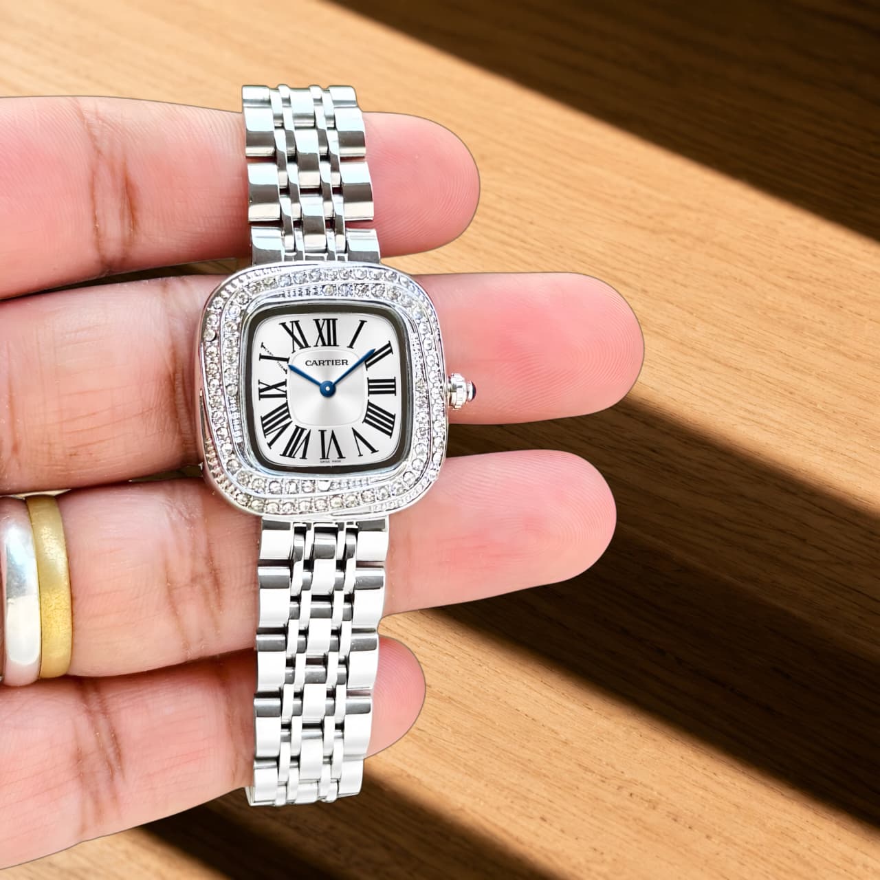Cartier Coussin de White Dial Quartz