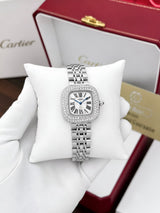 Cartier Coussin de White Dial Quartz