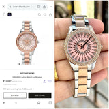 Michael Kors Layton Sunburst Pink Dial