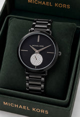 Michael Kors Portia Gold Blue Quartz