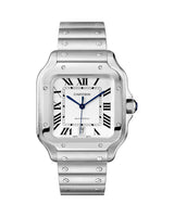 Cartier De Santos Silver White Dial Automatic