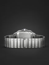 Cartier De Santos Silver White Dial Automatic
