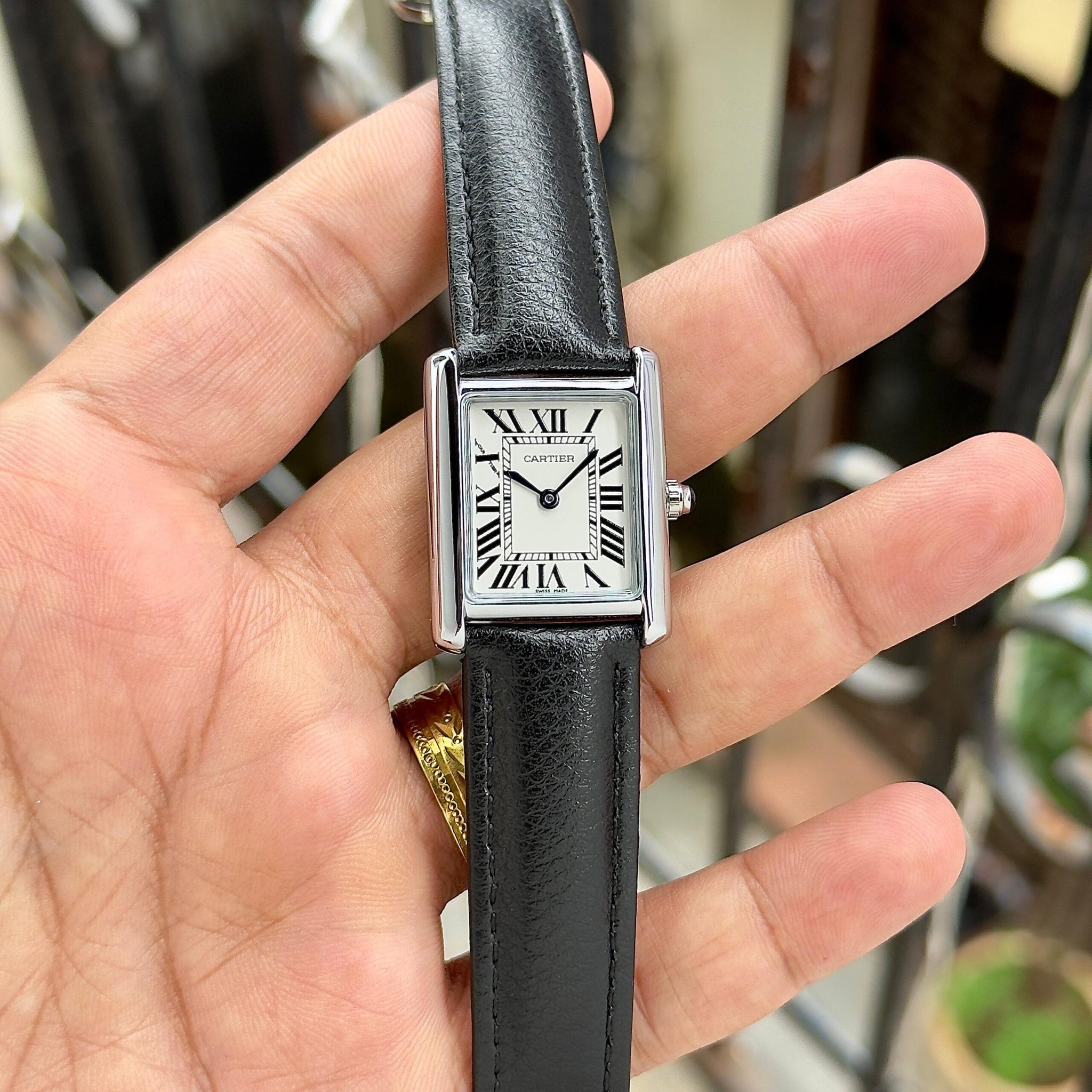 Cartier Tank Must De White Dial