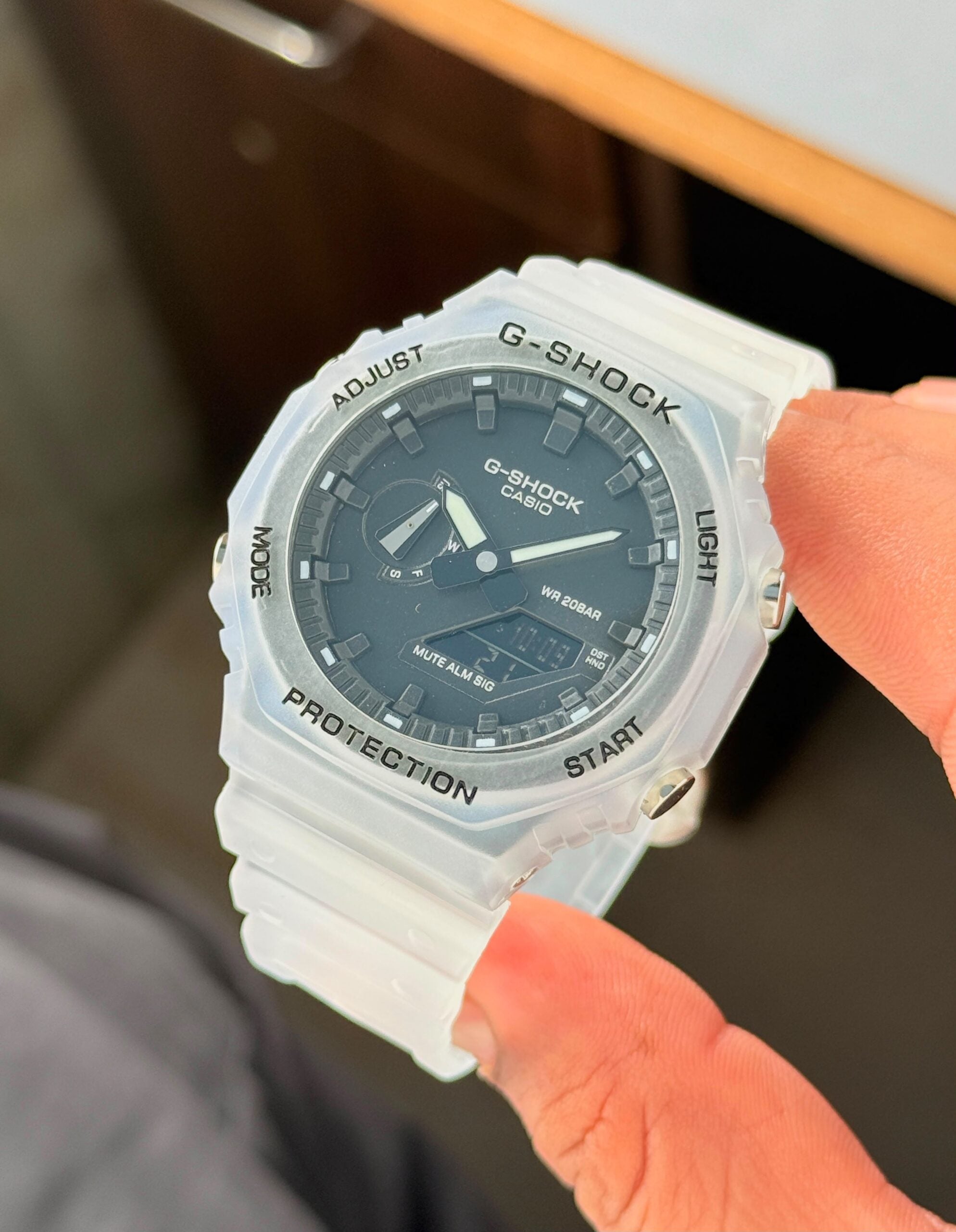 G Shock Casio GA2100 Grey Analog