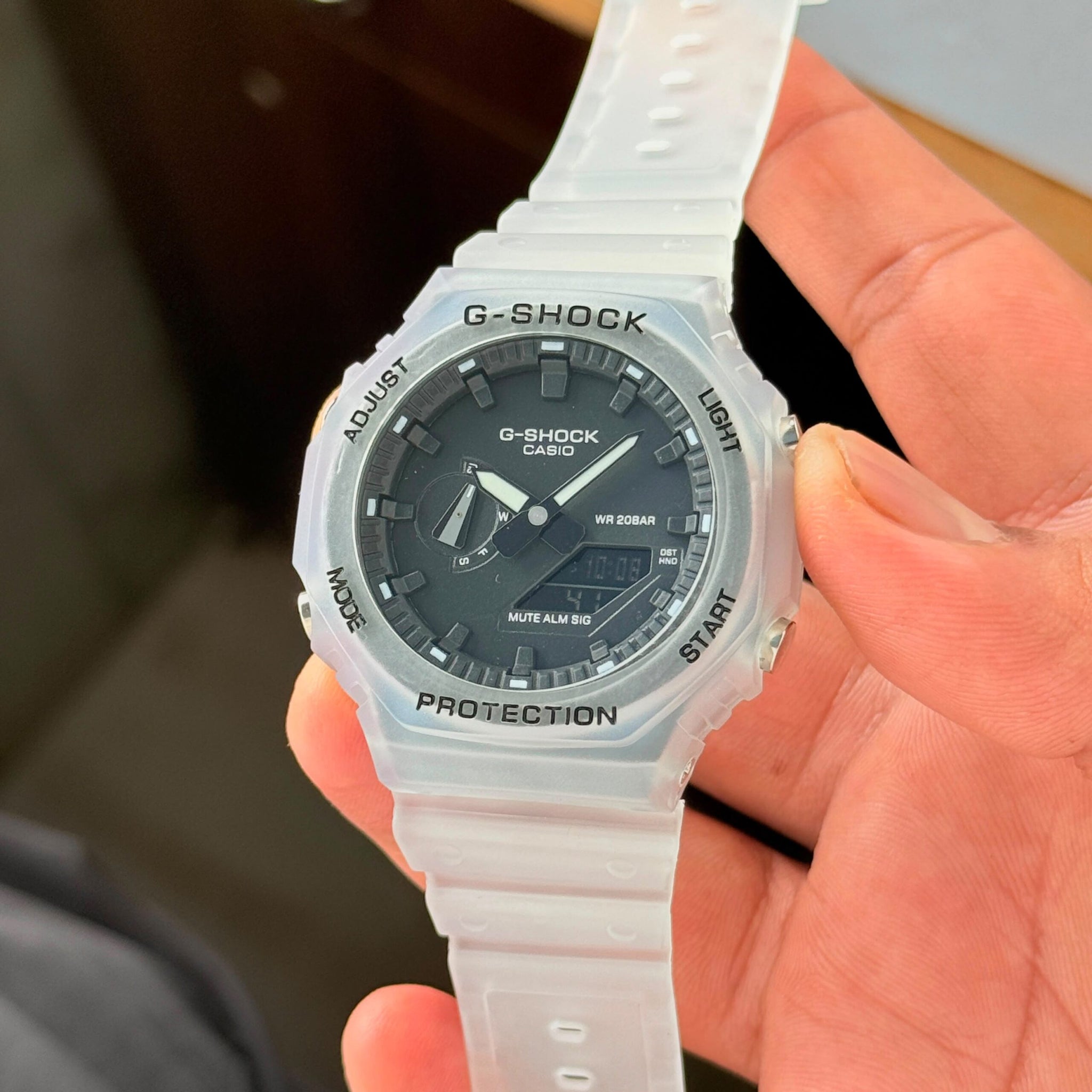 G Shock Casio GA2100 Grey Analog