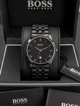 Hugo Boss Black Dial Quartz Chronograph