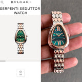 Bvlgari Serpenti Seduttori Rose Gold Green Dial